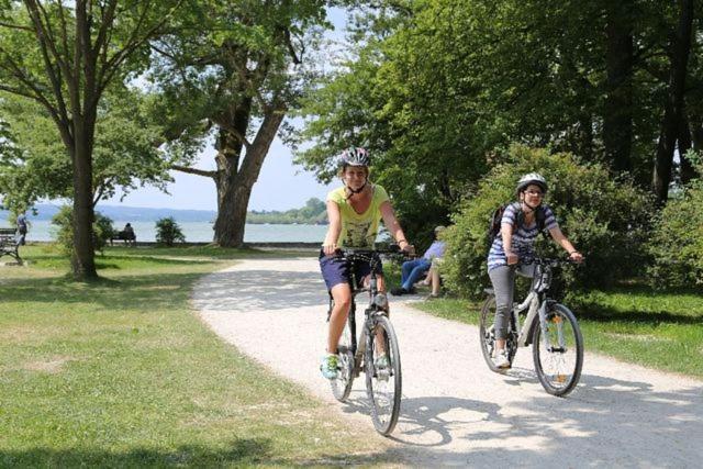 Seenswert - Vegane Pension Und Ferienwohnungen Am Ammersee Pahl Bagian luar foto